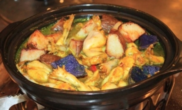 Ếch um khoai tây