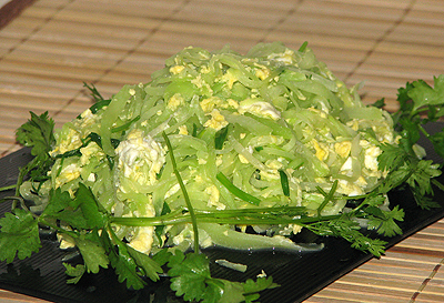 Su su xào trứng